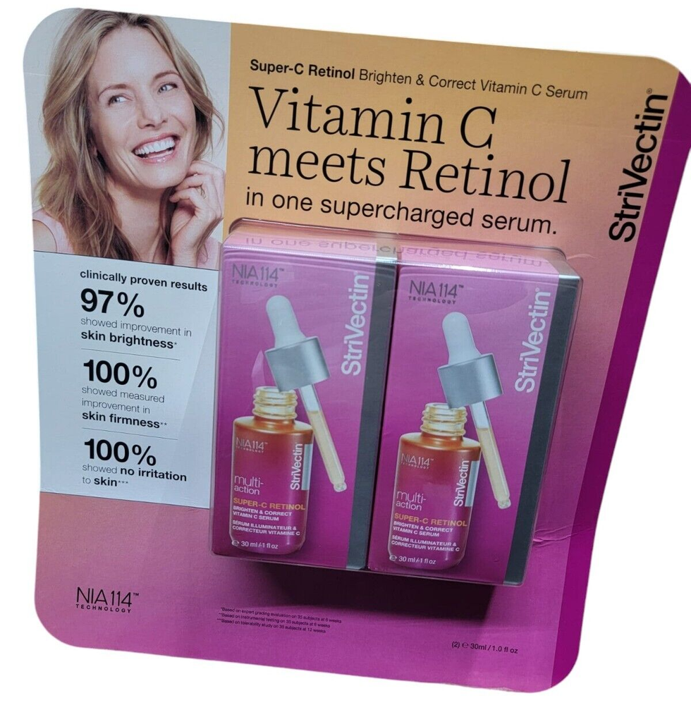 STRIVECTIN Super C Retinol Brightening Vitamin C Serum 2 oz for Radiant Skin