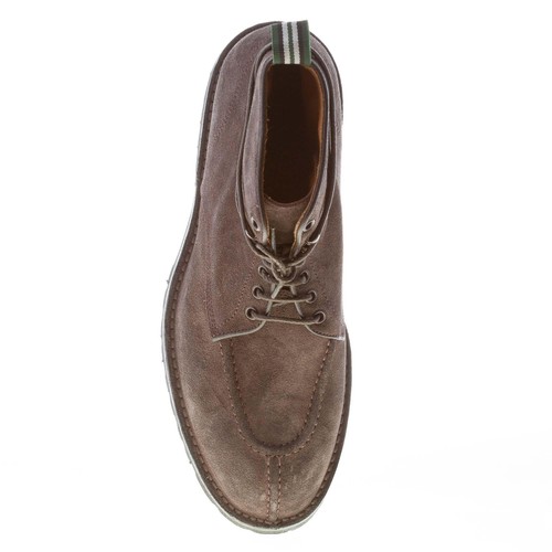 GREEN GEORGE men shoes Antracite (grey brown) suede made in Italy laced ankle - 第 7/7 張圖片