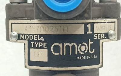 Valvola Di Comando Pilota AMOT 4057D025H1 – 1/4 Pollice NPT – Nuova, Made In USA