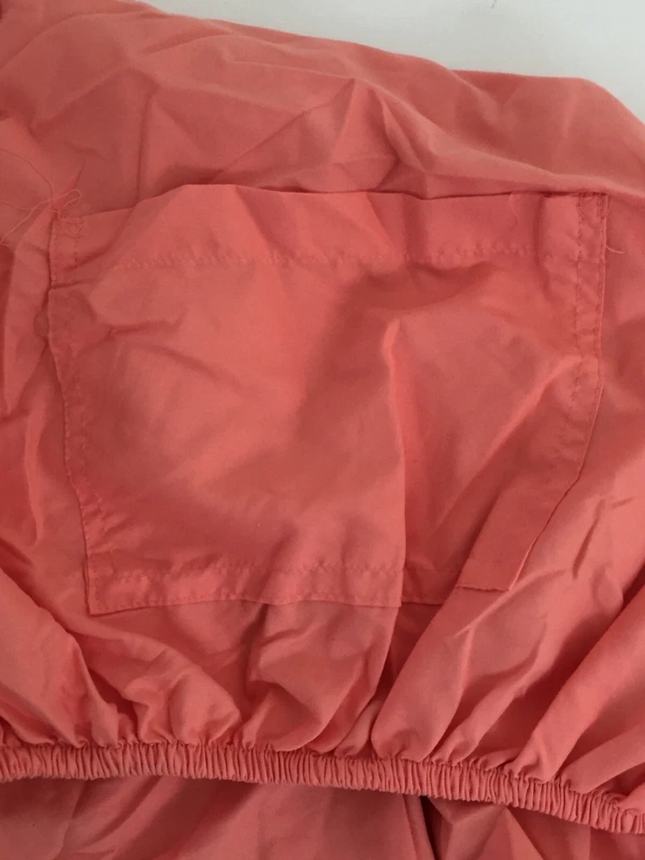 Room Essentials Sheet Fitted Twin Orange Polyester Fully Elasticized  2 Pockets - Image 3 of 4