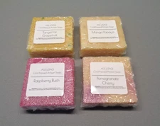 Age of Sage- 4 Bars Natural Cold Pressed Artisan Soap- Fruit- NEW Sealed