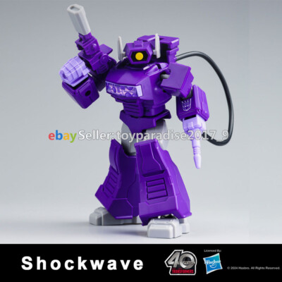 Transformers G1 Shockwave Shockblast 4'' Action Figure Model Blind Box Blokees