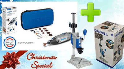 Dremel 3000-15 rotierendes Multiwerkzeug mit Dremel 220 Workstation  