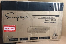 Empava 30 in. Kitchen 400 CFM Ultra Slim Ducted Under Cabinet Range Hood