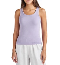 Splendid Twist Neck Tank Purple Size S 3246