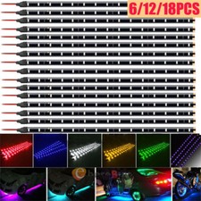 18x Waterproof 1215 Dc 12v Motor Led Strip Underbody Light For Car Motorcycle