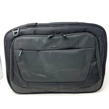 Tarsus Padded Laptop Carry Case 17 X 13 Black Polyester Case 4 Zipper Pockets