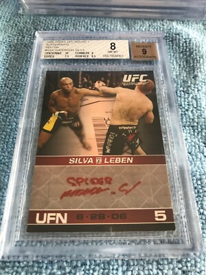UFC　元王者　ハファエル・ドス・アンジョス　1/1　カード　psa8 201512190001-
