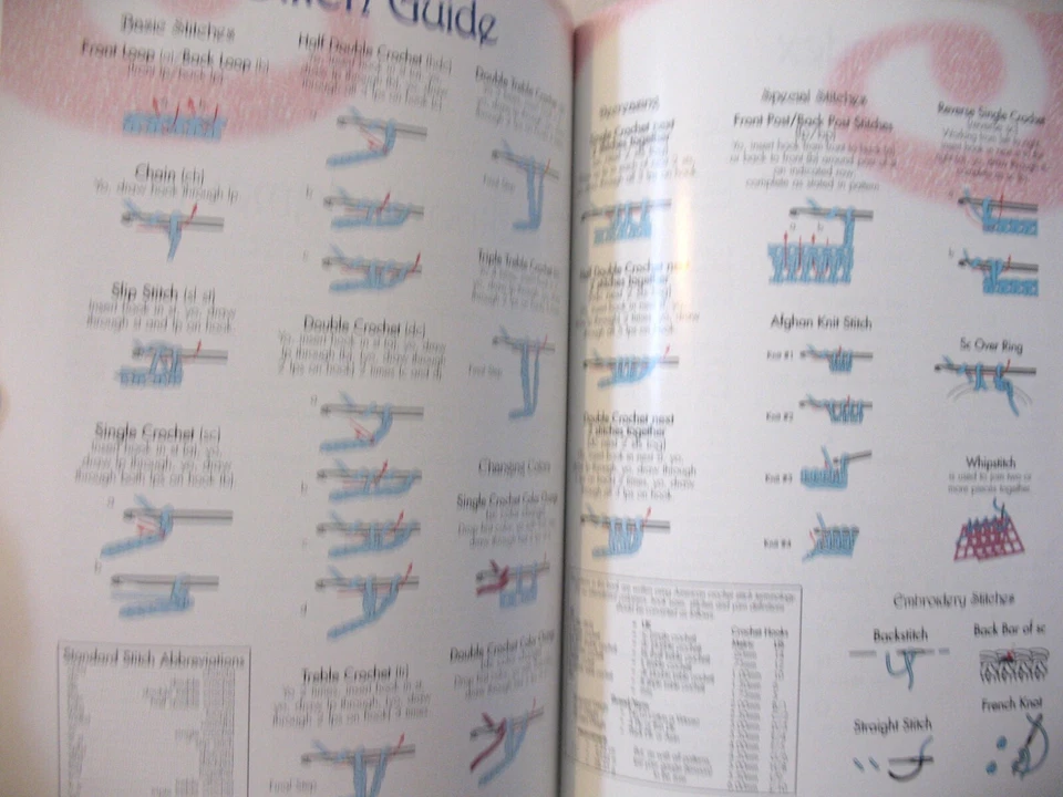 Needlecraft Crochet Book WISHES and WONDERS pattern projects 2000 70 designs - Image 3 of 4