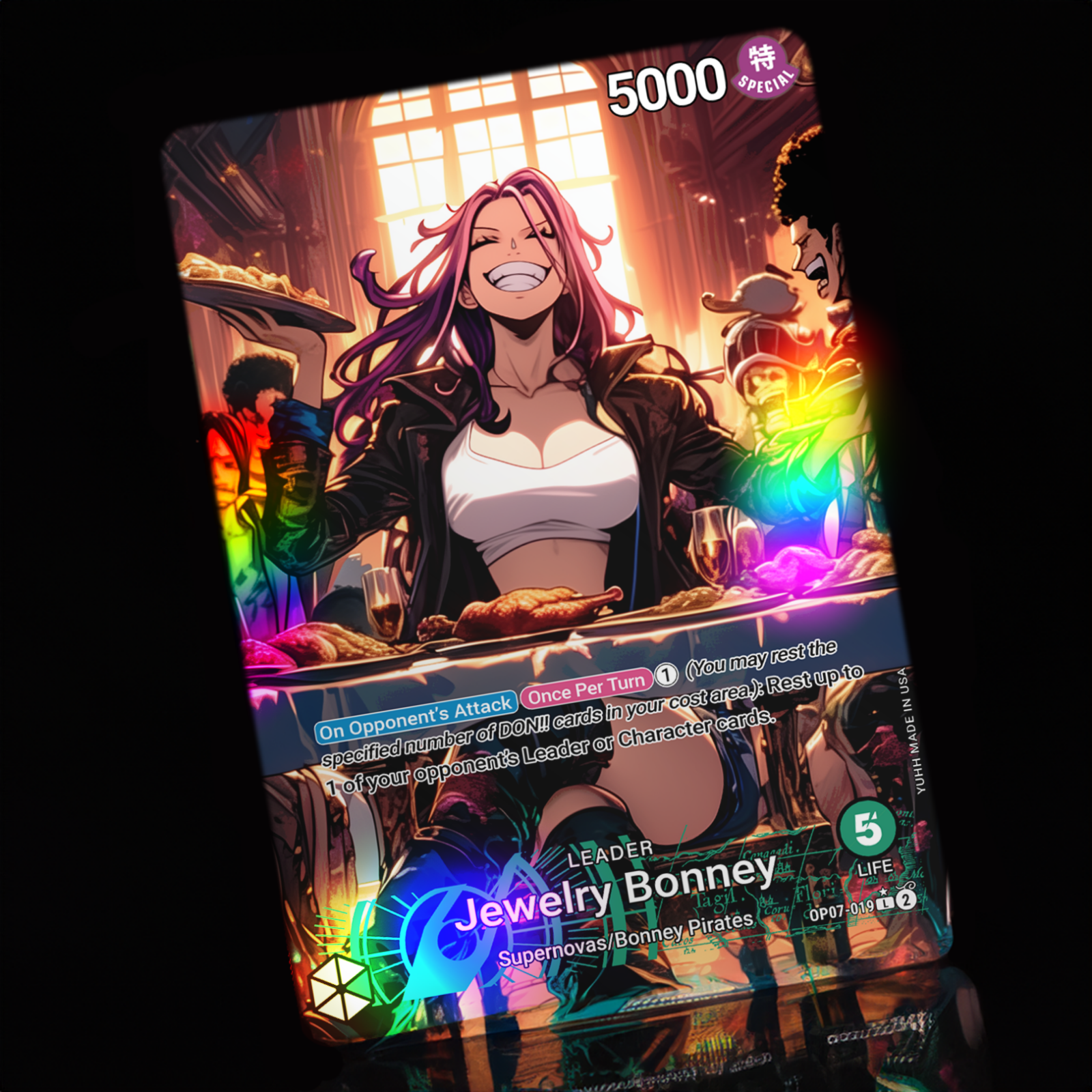 Bonney - One Piece - Custom Leader - OP07 - Variant Y