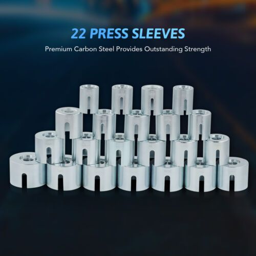 Press and Pull Sleeve Kit Bushing Bearing Seal Driver Removal Tool Set Universal - Picture 6 of 14