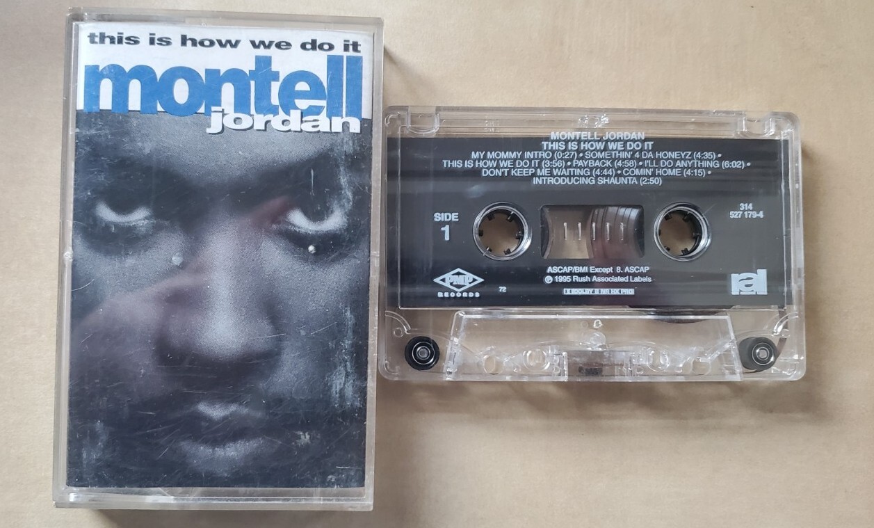 Montell Jordan - This is How We Do It  (Cassette Tape, 1995 PMP/Rush/Polygram)