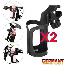 2x Fahrrad Flaschenhalter Getr&auml;nkehalter f&uuml;r Trinkflasche Kinderwagen Halter