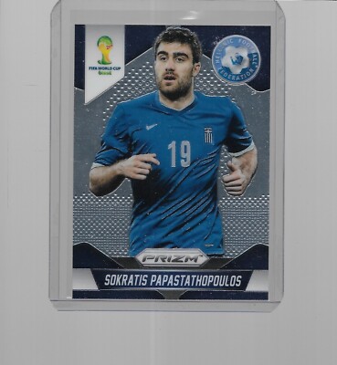 2014 PANINI WORLD CUP SOCCER SOKRATIS PAPASTATHOPOULOS BASE CARD