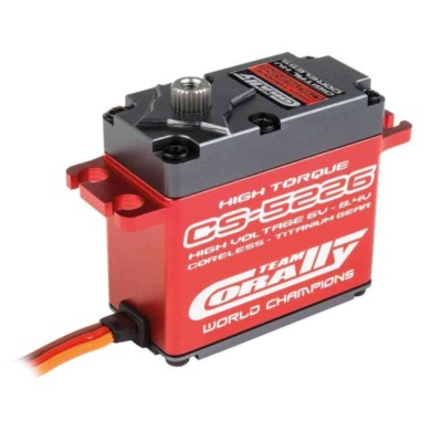 Team Corally CS-5226 HV High Torque Servo, Titan 0,07/25,6kg WP #C-52001