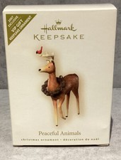 Hallmark 2007 Keepsake Ornament Peaceful Animals