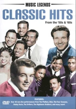 Music Legends Classic Hits 50's & 60's NEW! DVD Dion, Fabian, Four Seasons Live
