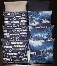 CORNHOLE BEAN BAGS w DALLAS COWBOYS NEW 8 ACA Regulation Corn Toss Tailgate Bags