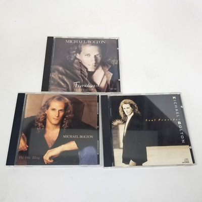 #ad #ad Lot of 3 Michael Bolton CD#x27;s $6.95