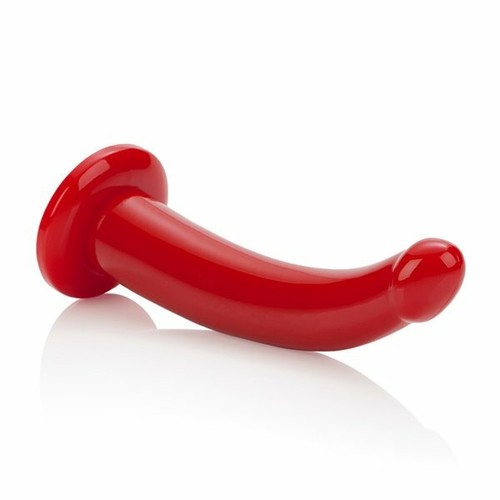 Red Rider Beginner Strap-on Harness + Slim Slender Anal G-spot Dong Dildo SexToy - Picture 9 of 12