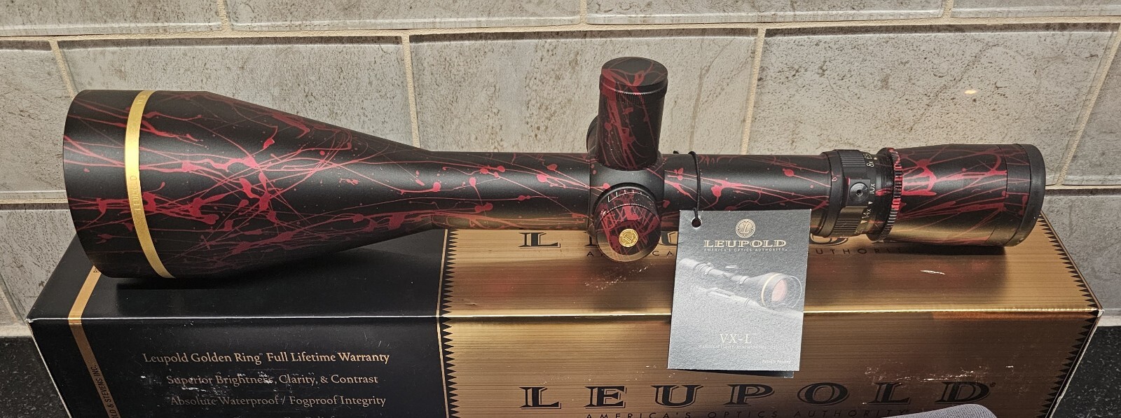 Leupold vx 3l 6 5 20x56mm a o 30mm varmint ret scope custom shop ebay