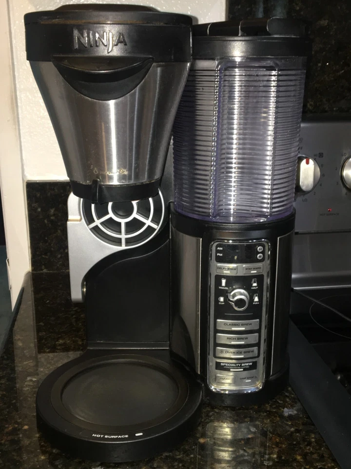 NINJA CF080 Coffee Bar Maker Brewer BASE UNIT WITH WATER BIN Iced Coffee Machine - Image 2 of 4