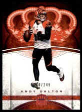 2017 Panini Crown Royale Pink Andy Dalton Cincinnati Bengals #4