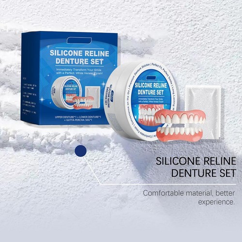 Silicone Reline Denture-Set,Soft Denture Reline Kit - Picture 8 of 16