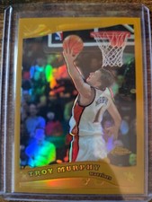 2005-06 Topps Chrome Troy Murphy Gold Refractor 65/99 #52 Golden State Warriors