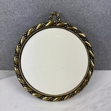 Creative Circle Cast Metal Round Frame Only for Cross Stitch Embroidery 1982