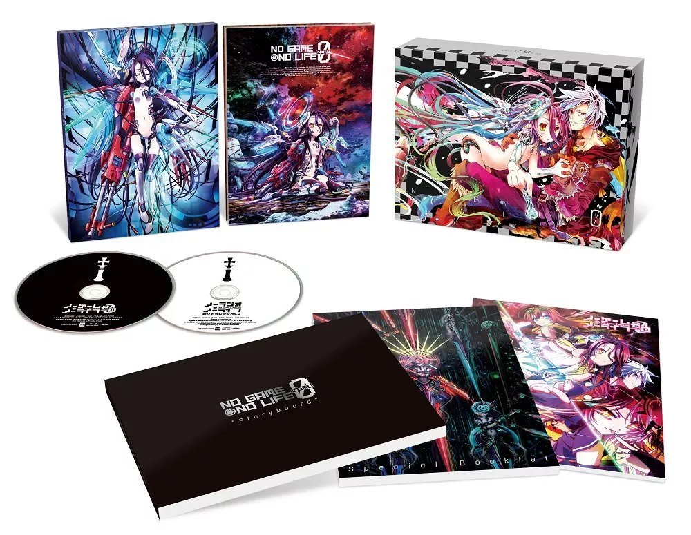 Japan Anime Movie No Game No Life Zero Blu-ray Box Limited Edition from  Japan