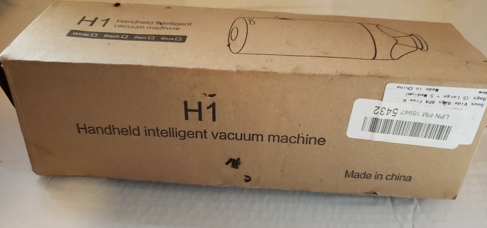 Portable Mini Vacuum Sealer Machine with 10 Bags for Food Preservation-image