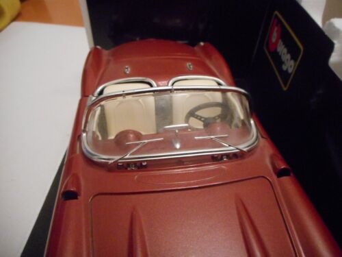 Bburago cod 3034 Chevrolet Corvette (1957) Red 1:18 + box - Picture 3 of 11