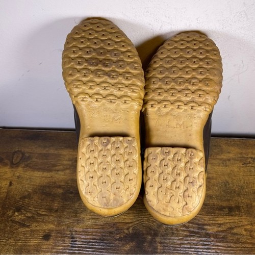 LL Bean Vintage Duck Rubber Rain Boots Shoes Men's Size 7 - Picture 8 of 10