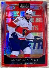 2021-22 OPC PLATINUM HOCKEY ANTHONY DUCLAIR RED PRISM SP #119/199 #144 PANTHERS