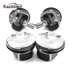 RACEORLY Pistons Rings CR 11:1 Φ84mm For BMW 220i 320i 420i 520i F22 F30 F32 N20