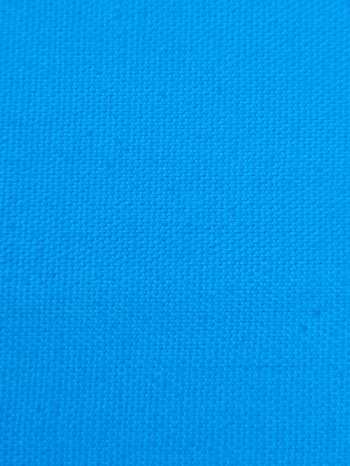 Tela de tela ancha azul real vintage de algodón 1 pieza 36" de ancho x 1 yarda de L nueva Foto 2 de 4