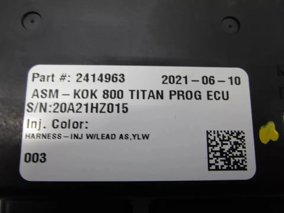 POLARIS 800 AXYS, Titan, RMK, Rush ECU nuevo OEM 4016143 2018-2023 Foto 2 de 4