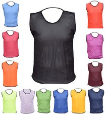 Adult Training Football Bib, Lightweight Multi-sport Bib, Breathable Mesh bib