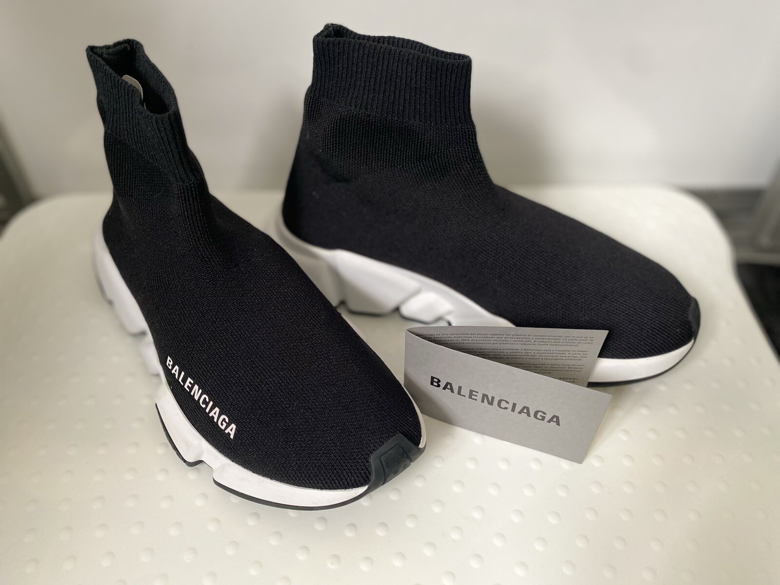 kids balenciaga trainers Size U.K. 1 (34) image 7