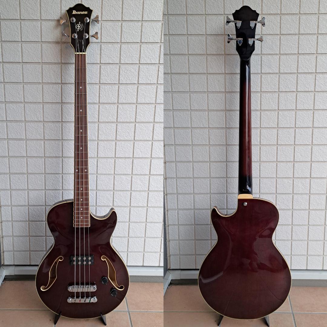 ■Ibanez AGB140 アイバニーズ セミアコベース ハムバッカー レア】Ibanez セミアコベース AGB-140 マホガニー ハムバッカー