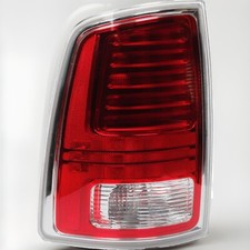 Tail Lights Assembly, Left Driver Side Red LED Rear Light with Bulbs Dodge Vehic