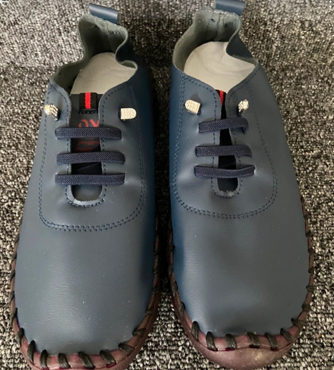 OY Brand Handmade Shoes Soft Faux Leather Size EU 41