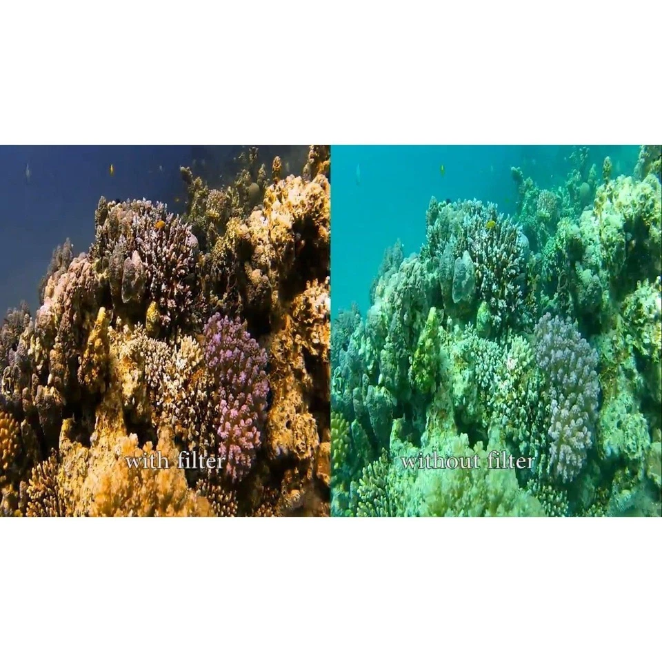 GoPro Hero3 Red Dive Filter-Snap On Accessory GoPro Hero3 White Silver Black - Image 3 of 3