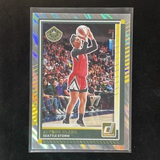 2025 Donruss WNBA Alysha Clark #61 Holo Silver Parallel Seattle Storm