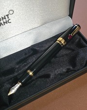 Montblanc stilografica Boheme Rouge + portapenne Boheme. NUOVI. Listino 810 euro