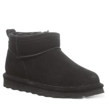Bearpaw Shorty Youth Youth's Ankle High Boots Black - 2 M Us Little Kid Medium