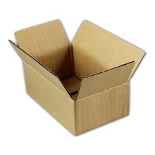 10 EcoSwift 5x4x2 Corrugated Cardboard Packing Boxes Mailing 5x4x2, Brown