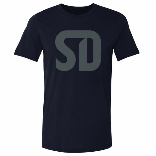 Men's 500 Level Navy San Diego FC Monogram T-Shirt - Picture 2 of 3