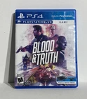 Blood & Truth (2019) PSVR Sony Playstation 4 Game PS4 TESTED WORKS